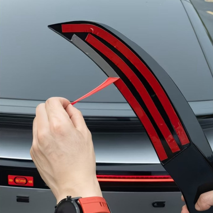 Heckspoiler Carbon Fiber oder Glossy Black für Xpeng P7 – Bild 6