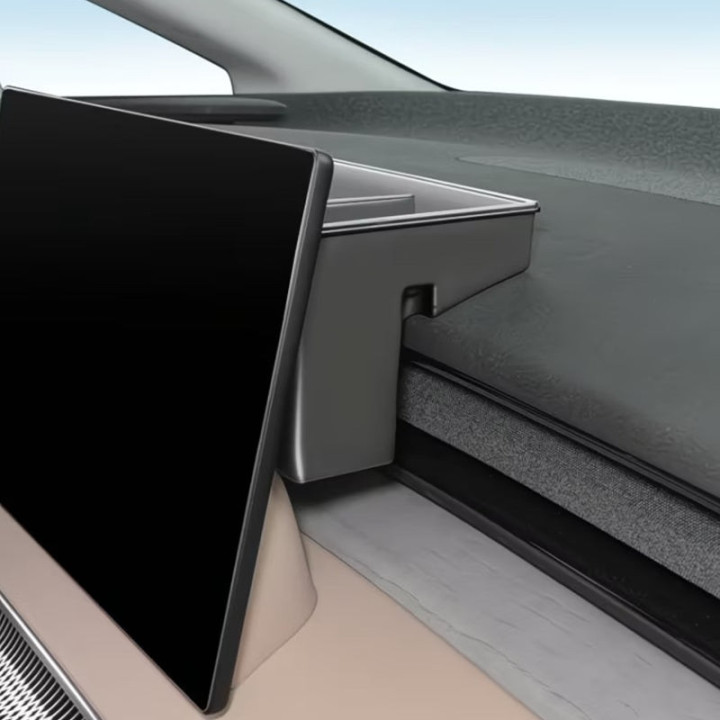Ablage hinter dem Display rutschhemmend für Xpeng X9 – Bild 4