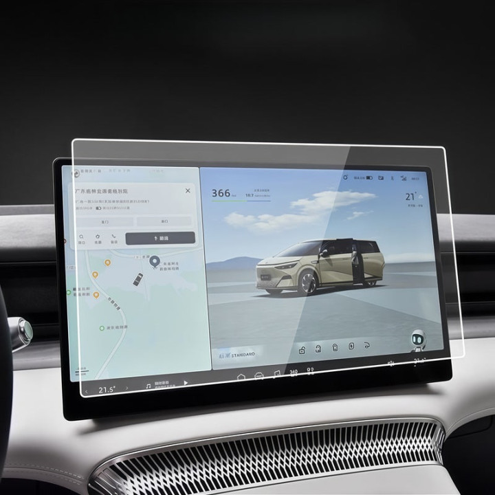 Displayschutzfolie glänzend oder matt für Xpeng X9 – Bild 2