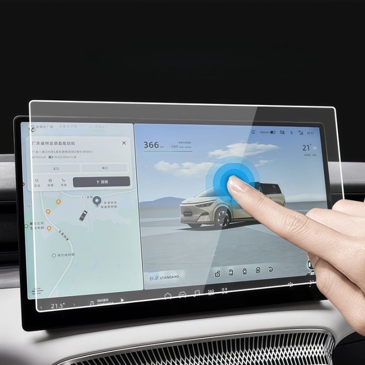 Displayschutzfolie glänzend oder matt für Xpeng X9 – Bild 3