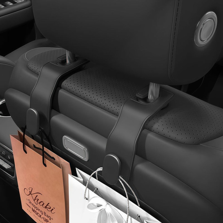 Kopfstützenhaken 2 Stück für Xpeng G6, G9 und X9 – Bild 4