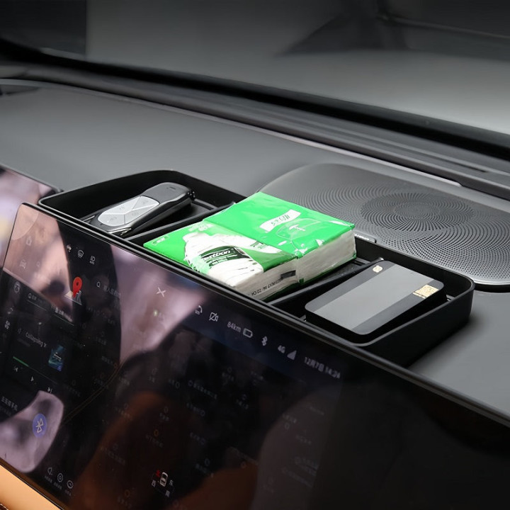 Ablagefach hinter dem Display für Xpeng G9 – Bild 4