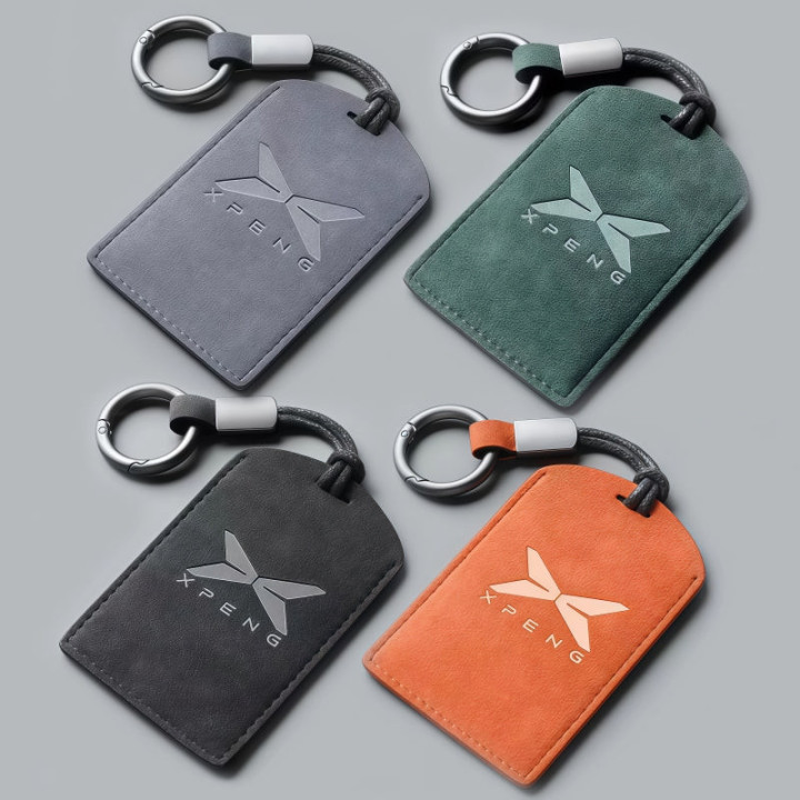 Wildleder-Etui für Schlüsselkarte für Xpeng G6 G9 P7 X9