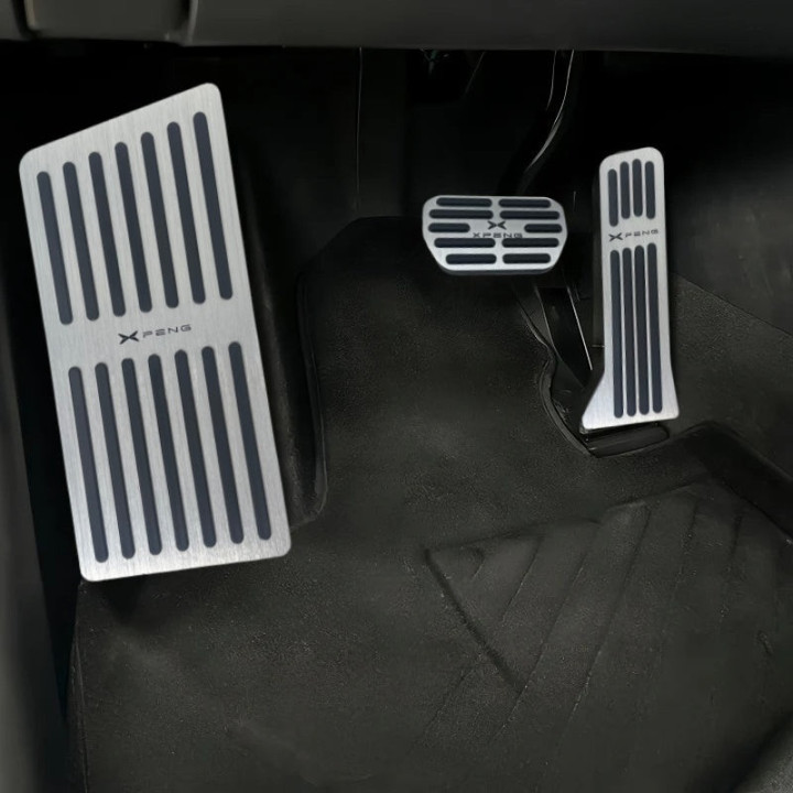 Aluminium-Pedalauflagen für Xpeng G6, P7 und X9 – Bild 3
