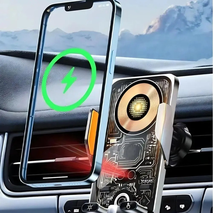 Halterung mit Qi-Lader 15 W für MG HS, MG ZS und MG4 – Bild 5
