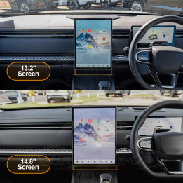 Displayschutzglas 13,2 oder 14,8 Zoll für Jaecoo 7