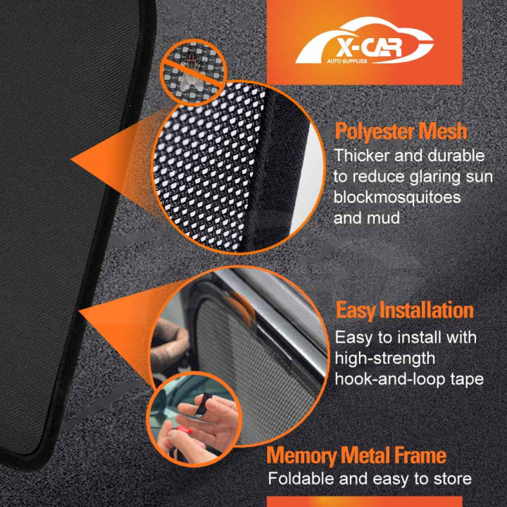 Sonnenschutz für Fenster für Geely EX5 – Bild 13