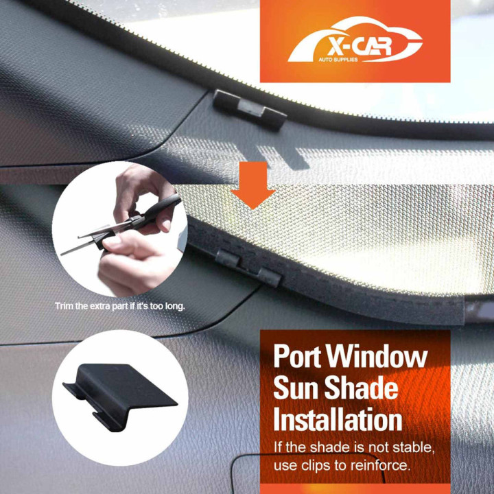 Sonnenschutz aus Netzgewebe für Zeekr 7X – Bild 10