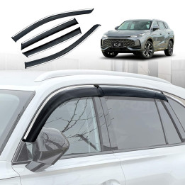 Fenster-Windabweiser aus Polycarbonat für MG HS