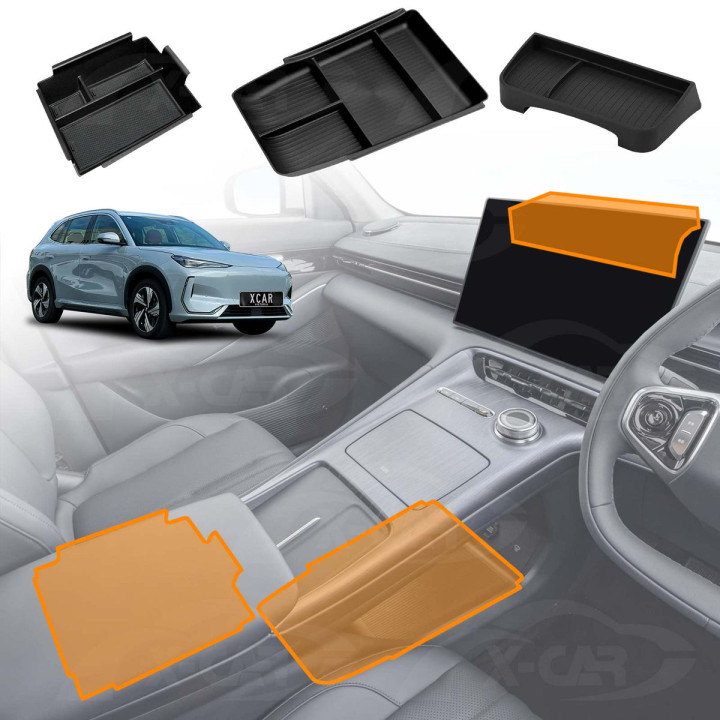 Organizer für Mittelkonsole und Armlehne für Geely EX5 (vorne und hinten) – Bild 2