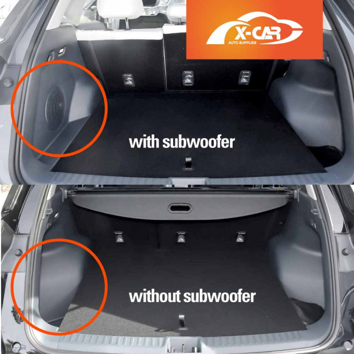 Kofferraummatte und Sitzschutz aus TPE für Geely EX5