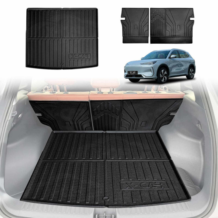 Kofferraummatte und Sitzschutz aus TPE für Geely EX5 – Bild 24