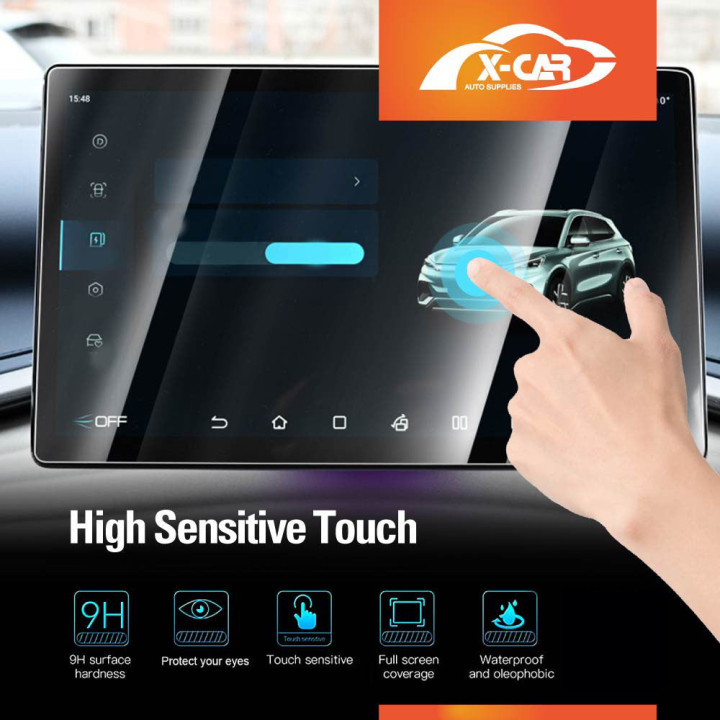 Displayschutz aus gehärtetem Glas für BYD Atto 3 – Bild 6
