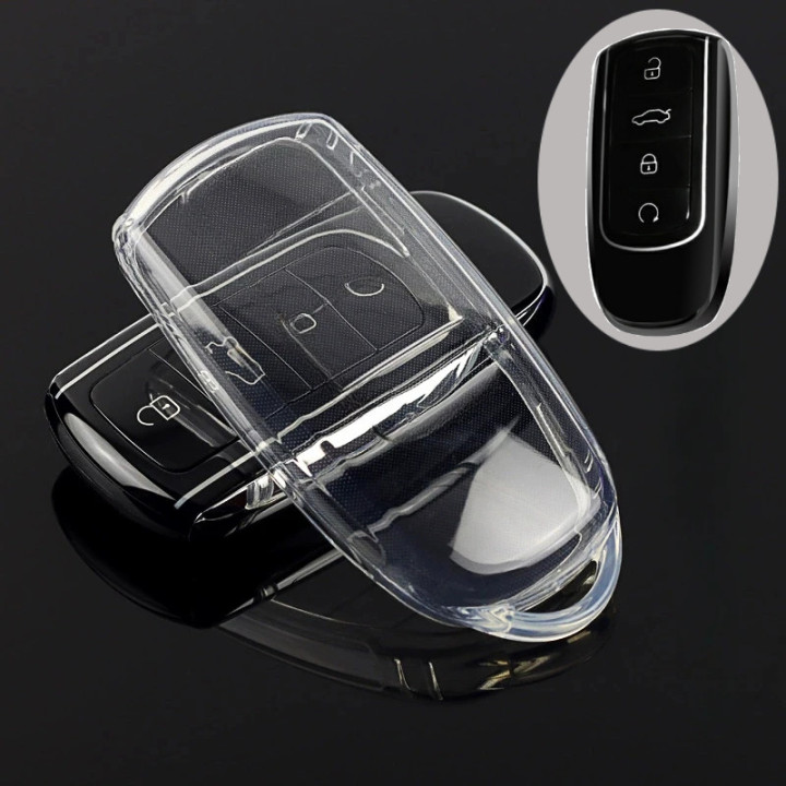 TPU-Schlüsselhülle transparent für Omoda 5 – Bild 2